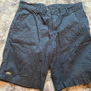 Navy Lacoste Mens' shorts.